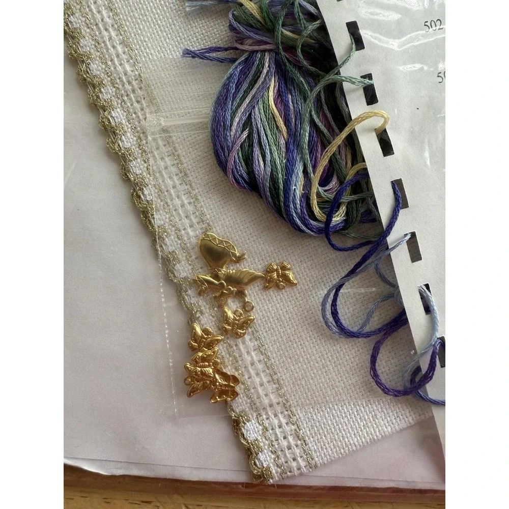 Sandi Phipps Cross Stitch Kit #304 C ~ Our Home Is Filled Bell Pull‎